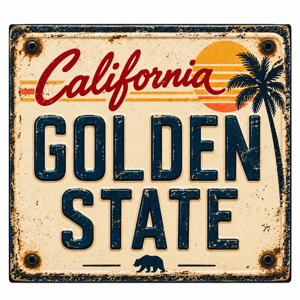California Magnet Collection 2.5x.2.5