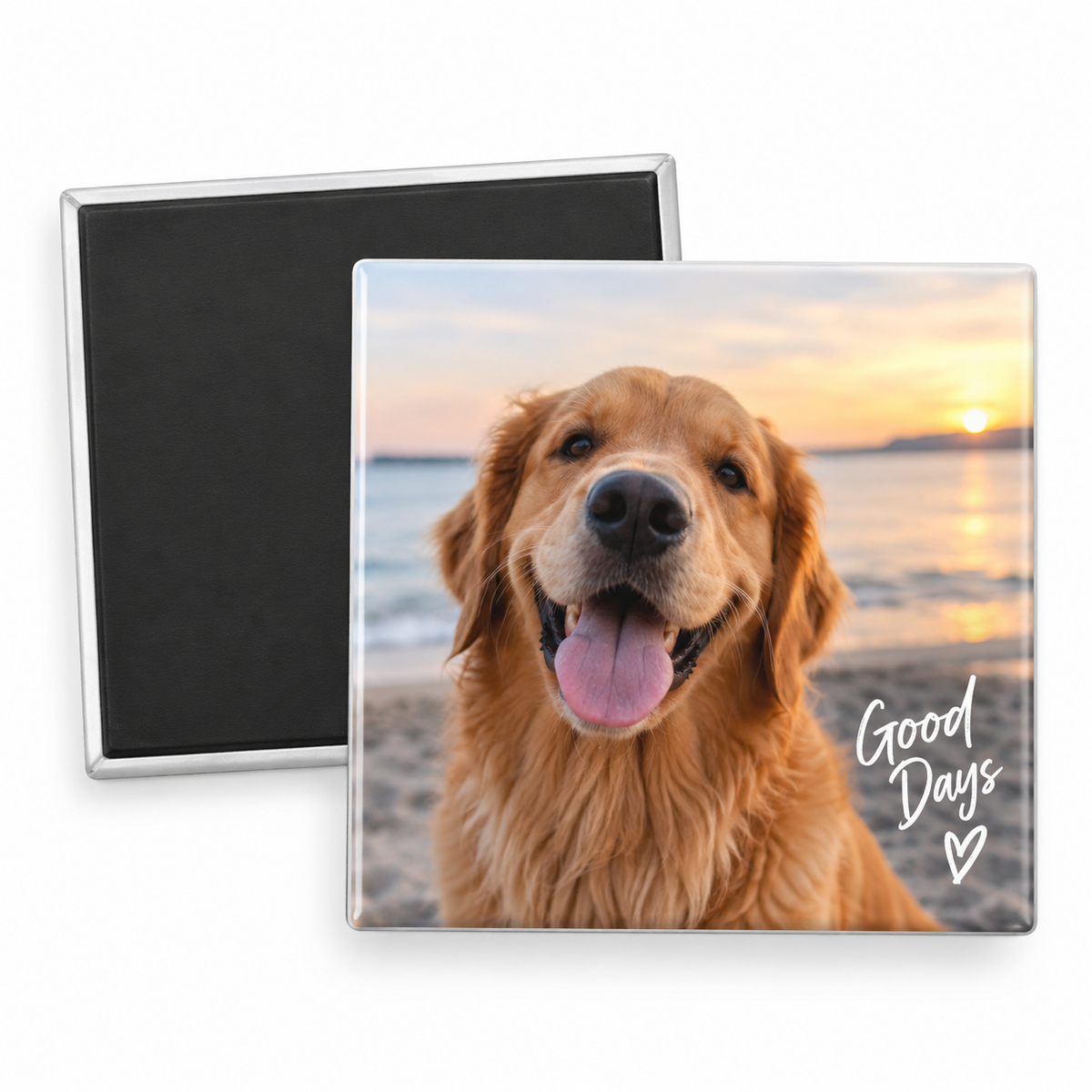 Custom 2.5" × 2.5" Photo Magnets